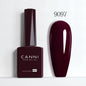 Blushimmer CANNI Hema Free Nail Gel Polish Fall Collection with semi-permanent red and nude jelly shades, long wear top coat, 9ml