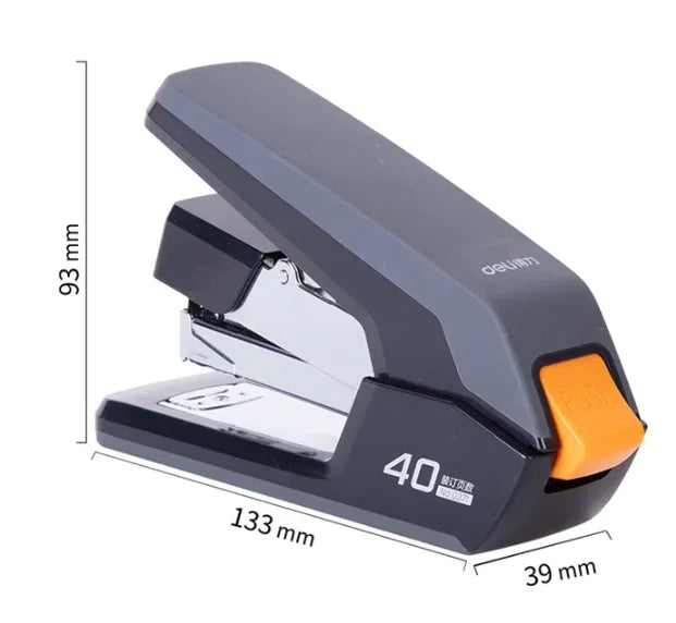 Deli Labor-saving stapler office supplies student special mini small stapler standard multi-function practical stapler