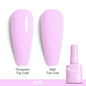 Bright neon gel nail polish by Blushimmer, featuring vivid fluorescence colors for summer nail art and salon manicures.