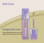 Blushimmer Girlscrush liquid concealer and velvet sunscreen on skin, highlighting facial brightening and moisturizing application.