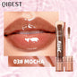 Blushimmer QIBEST mirror pearl jelly lip gloss with hydrating, lightweight, watery crystal finish and lasting moisture for lips.