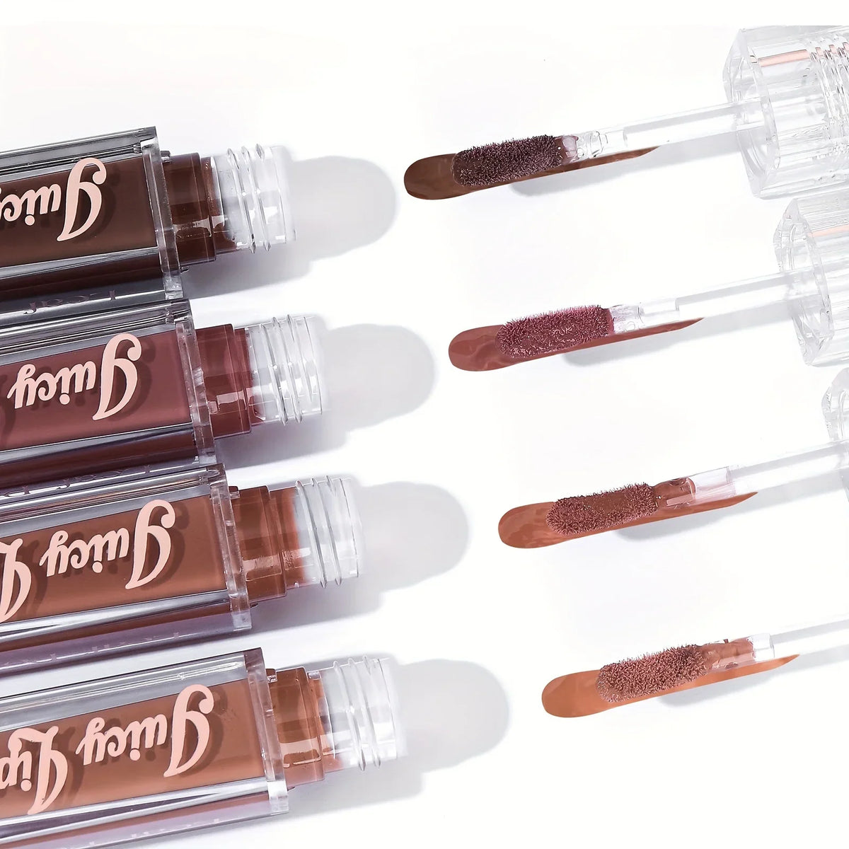 Blushimmer Hydrating Crystal Lip Oil with tinted gloss, featuring a plumping and moisturizing formula in a sleek tube.