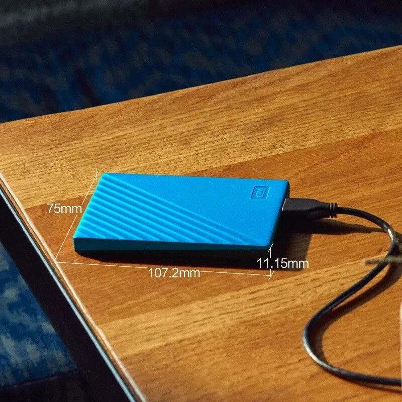 Western Digital WD My Passport Portable 1TB 2TB 4TB 5TB External Hard Drive USB3.0 Backup software and password protection HDD