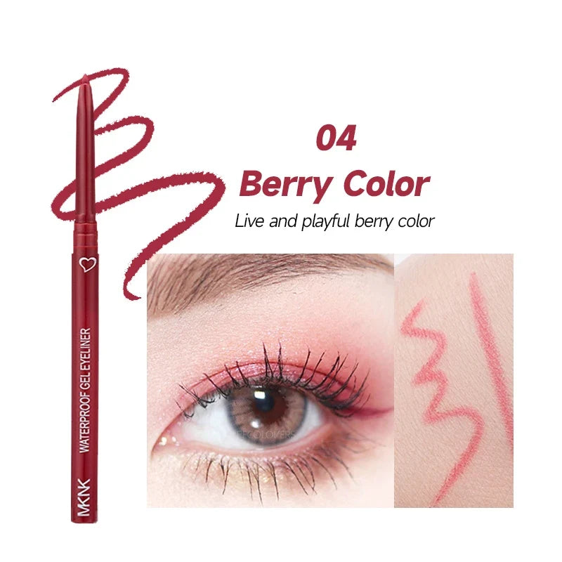 Blushimmer waterproof matte eyeliner pen with quick dry, long-lasting formula and smooth application for versatile eye makeup.