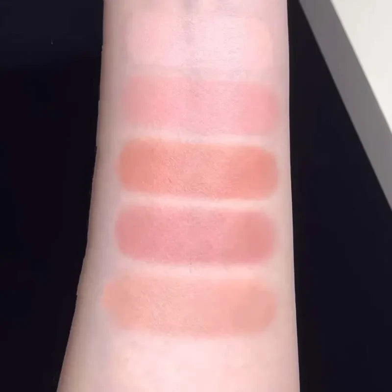 Blushimmer liquid blush with smooth, moisturizing formula in a compact bottle, featuring a matte finish and easy-to-apply design.