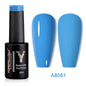Blushimmer YOKEFELLOW 10ml translucent pink gel nail polish, high-quality soak-off UV gel for long-lasting, natural-looking nails.