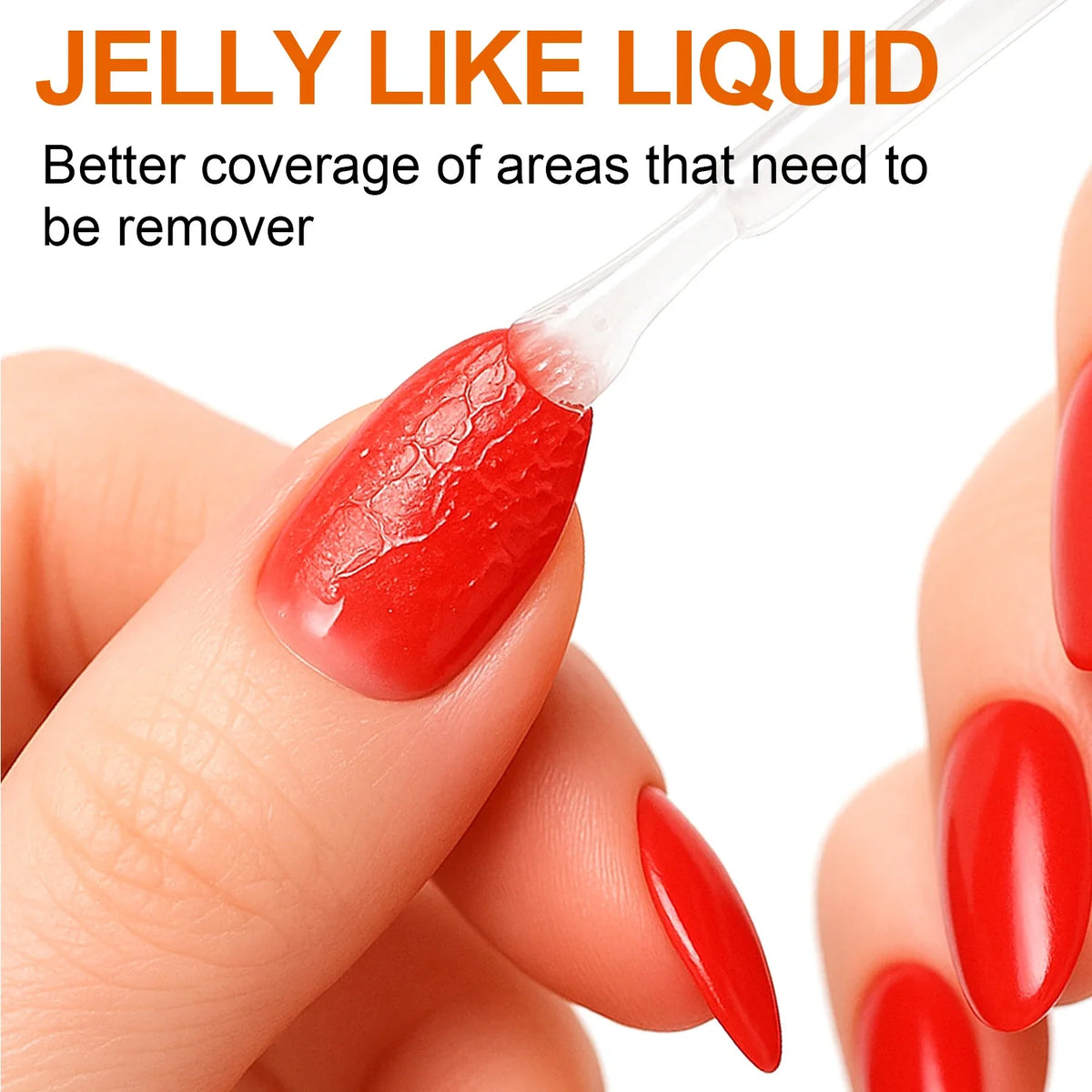 Blushimmer Twoing Nail Gel Polish Remover bottle, quick and easy 15ml gel remover for nail polish in a clear container