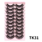 Blushimmer Russian strip lashes, 25mm 3D mink volume false eyelashes, fluffy and thick for dramatic eye makeup.
