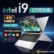 NEW Windows 11 Pro  Intel core i9 10980hk 16GB RAM 1/2TB SSD  Gaming laptops 1920*1080 Notebook computer Office notebook laptop