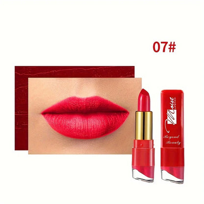 Blushimmer 12-color creamy moisturizing lipstick set featuring long-lasting lipsticks in various shades, ideal for women and beginners.