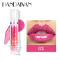 Blushimmer Handayan 6-color lip plumper gloss with honey oil for moisturizing, transparent shine, and enhanced lip volume.