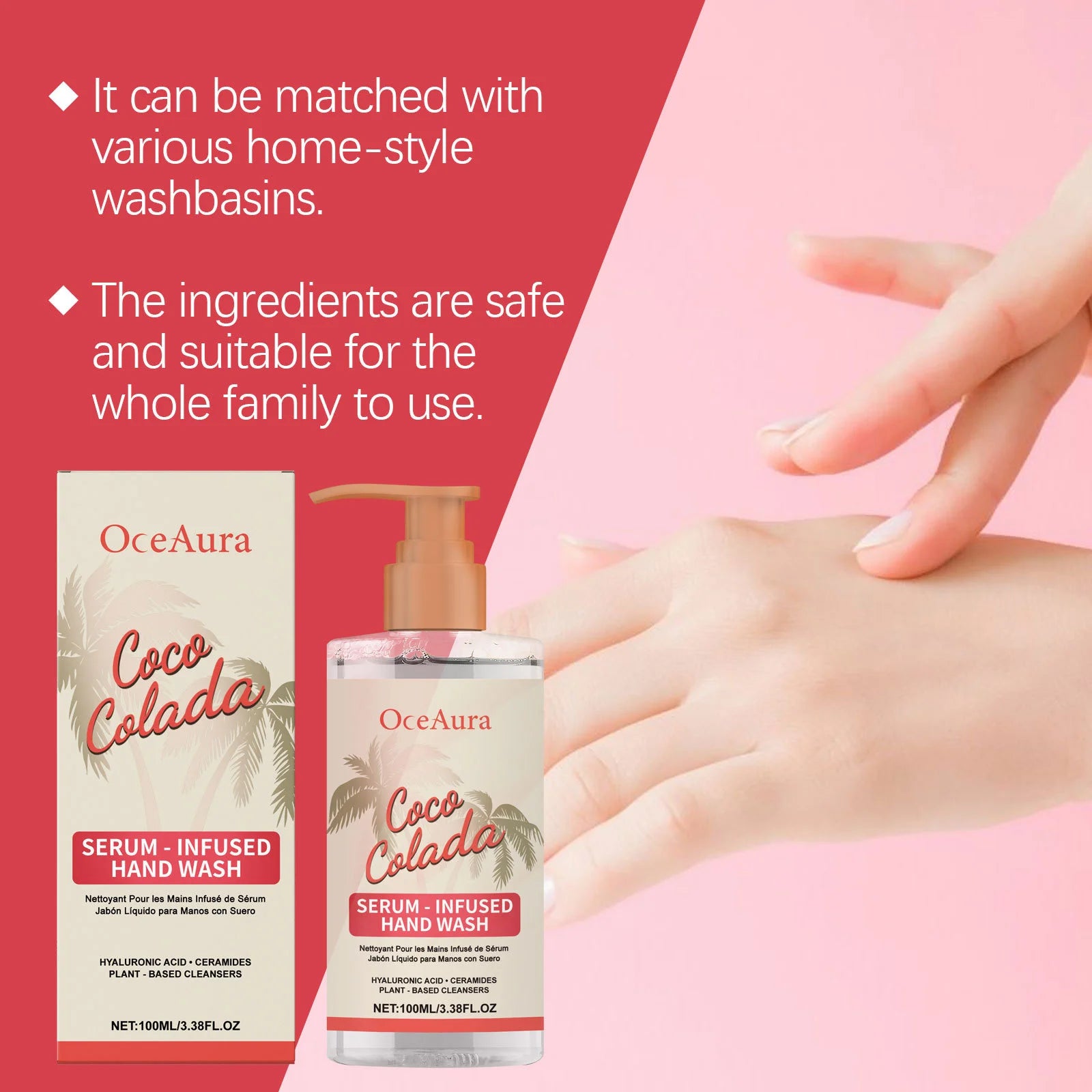Moisturizing Hand Liquid Soap Gentle Cleansing Remove Dirt Long Lasting Hydration Fragrance Smoothing Refreshing Hand Sanitizer