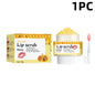 EELHOE Honey Lip Scrub Exfoliator for Dry Chapped Lips Nourishing Moisturizing Dead Skin Removal Plumping Line Care Treatment