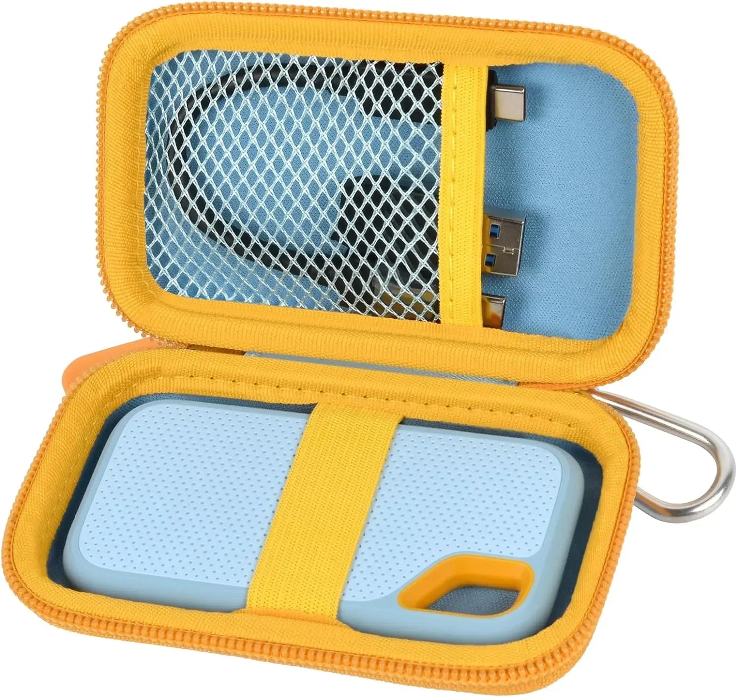 Storage Bag  Compatible with SanDisk 1TB 2TB 500GB/for SanDisk PRO Extreme Portable SSD,  Hard Drive Storage Holder