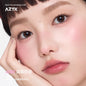 Blushimmer AZTK Blush Designer Color face makeup, liquid and cream blush with natural, long-lasting, glossy finish and moisturizing texture.