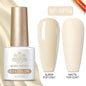 Blushimmer Born Pretty 10ml silver carat glitter gel nail polish with reflective sparkle, ultra shine, UV soak-off nail art varnish.