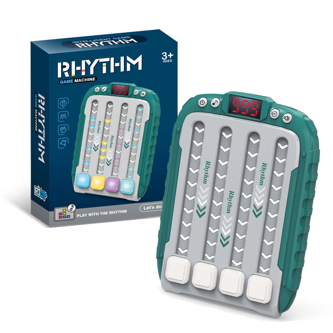 Entertainment stress-relief games that develop hand skills and brain training, music rhythm master board game