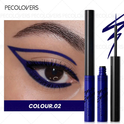 Blushimmer colorful liquid waterproof eyeliner with precise tip, high pigment, quick dry finish, ideal for holiday parties