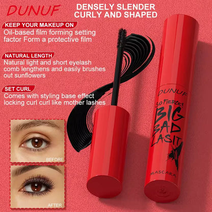 Waterproof Lengthening Mascara - Black Silk Fiber Formula