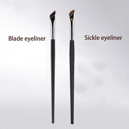 Sickle Eyeliner Brush Eyeshadow Blade Brush Detail Brush Diagonal Eyebrow Brushes Undereyelid To Sleeping Silkworm Makeup Tools