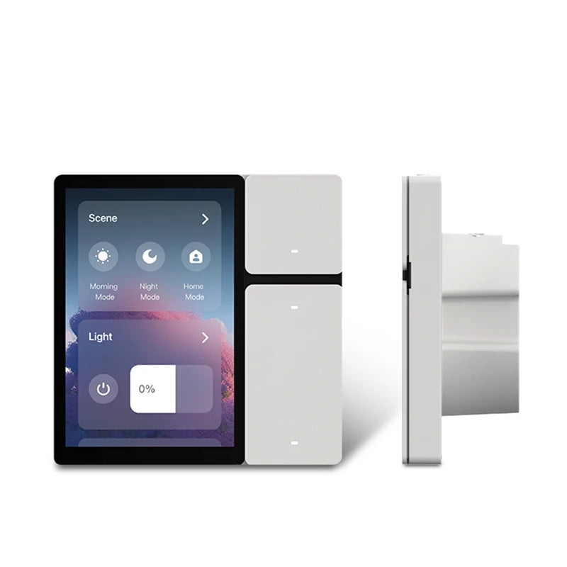 2024 New type TTP06 3.5 Inch Tuya Smart Home Multi-functional Touch Screen Central Control Panel WiFi IR Remote Control