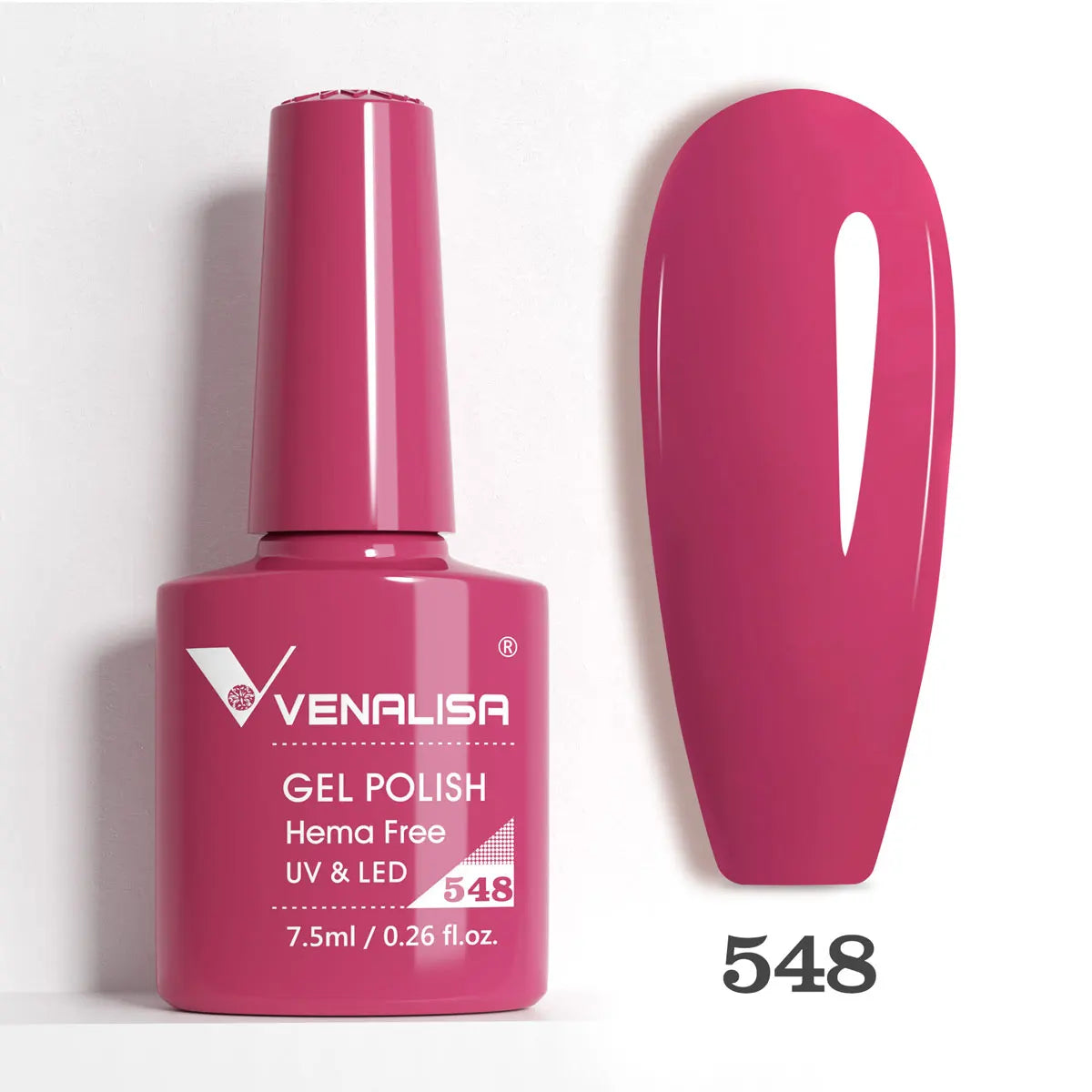 Venalisa Blushimmer glitter gel polish in pink nude, full coverage UV and LED soak-off French nail design with shimmer details