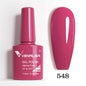 Venalisa Blushimmer glitter gel polish in pink nude, full coverage UV and LED soak-off French nail design with shimmer details