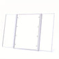 Blushimmer portable three-sided LED makeup mirror with adjustable angles, ideal for travel and quick touch-ups
