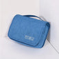 Blushimmer women's travel cosmetic bag with waterproof toiletry organizer, hanging bathroom wash bag, and spacious storage.