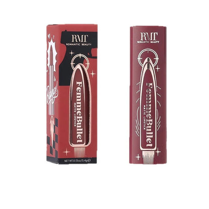 Blushimmer matte liquid lipstick in six colors showing a transfer-resistant, highly pigmented, smudge-proof, long-lasting lip color