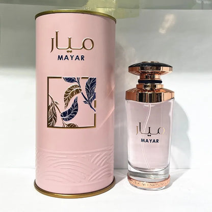 Blushimmer Arab Marshmallow perfume spray for women featuring long-lasting fruity notes and pheromone-enhanced fragrance.
