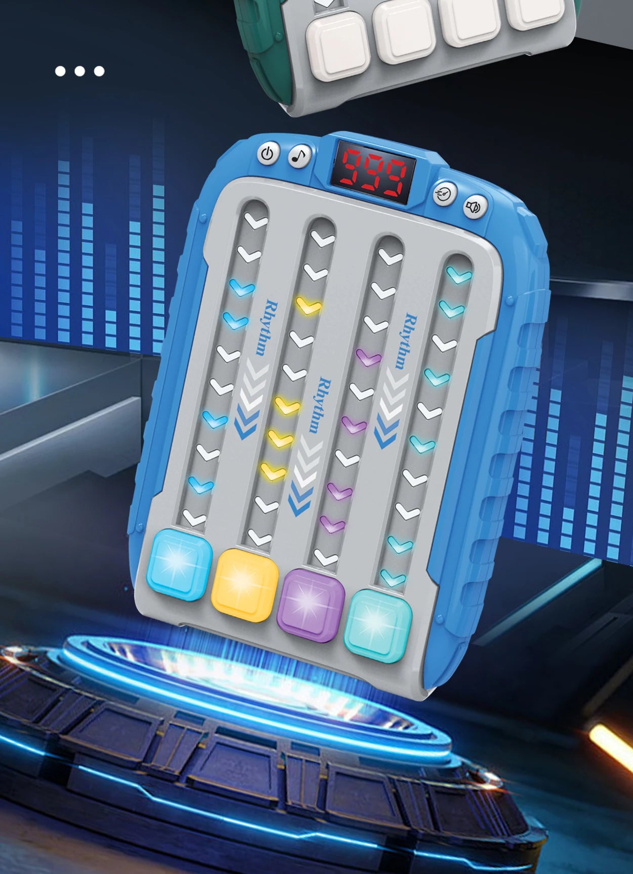 Entertainment stress-relief games that develop hand skills and brain training, music rhythm master board game