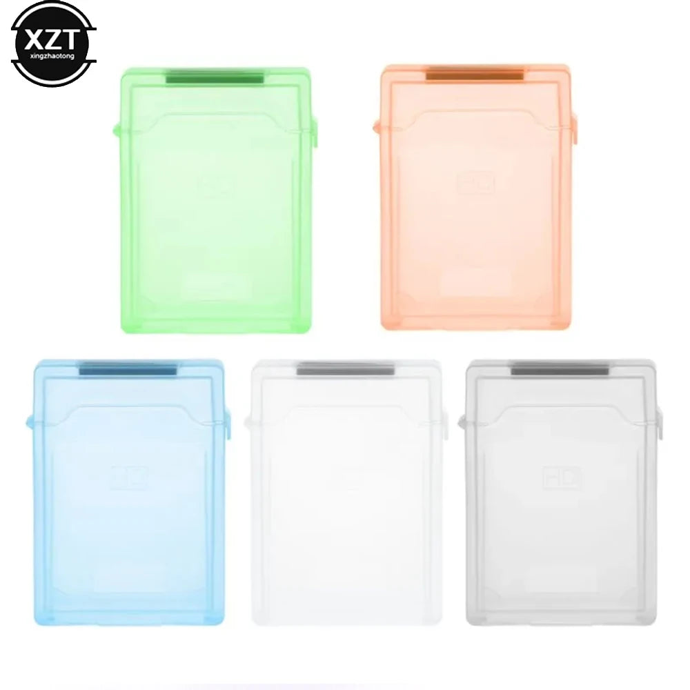 2.5 inch IDE SATA HDD Hard Disk Drive Protection Storage Box Plastic Protective Case Ultra Strong Buckle Hard Drive Housing