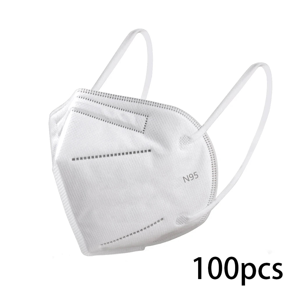 10-100Pcs 5Layers Adult FFP2 Masks CE Approved KN95 mascarillas fpp2 Security Protection Mask Adult Face Masque ffp2