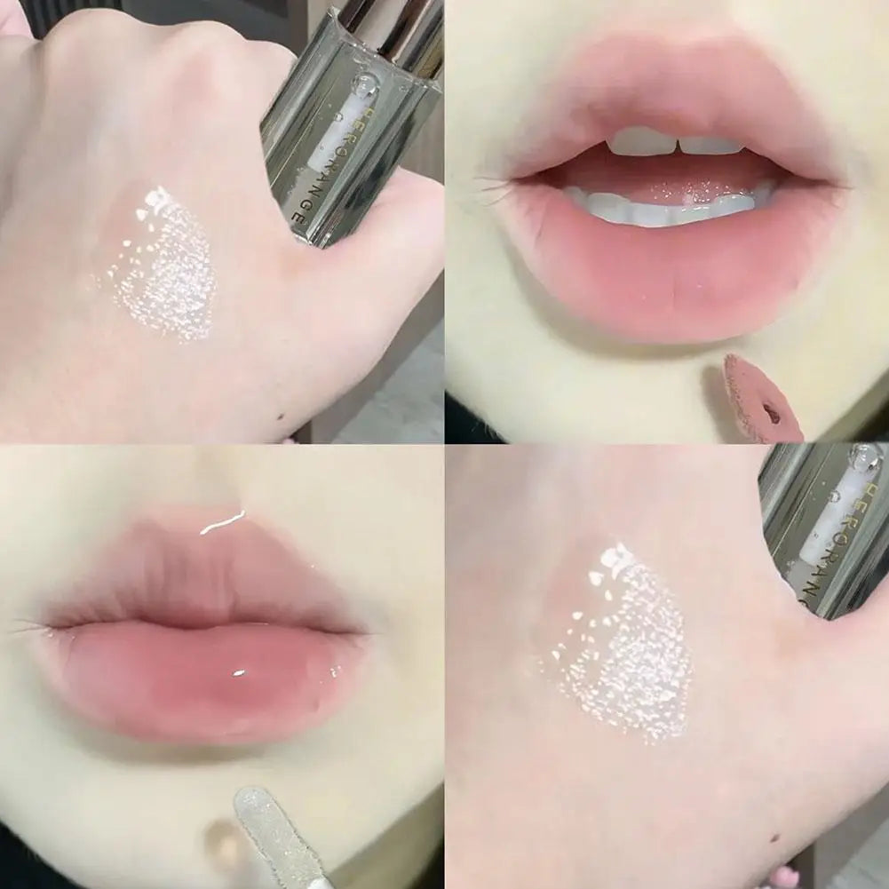 Blushimmer Herorange Starlight Gloss clear watery lip glaze with shimmer, lightweight, non-sticky, and long-lasting for everyday or party wear