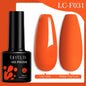 Colorful 7ml Blushimmer LILYCUTE gel nail polish in various shades, showcasing long-lasting semi-permanent UV gel for manicure art.