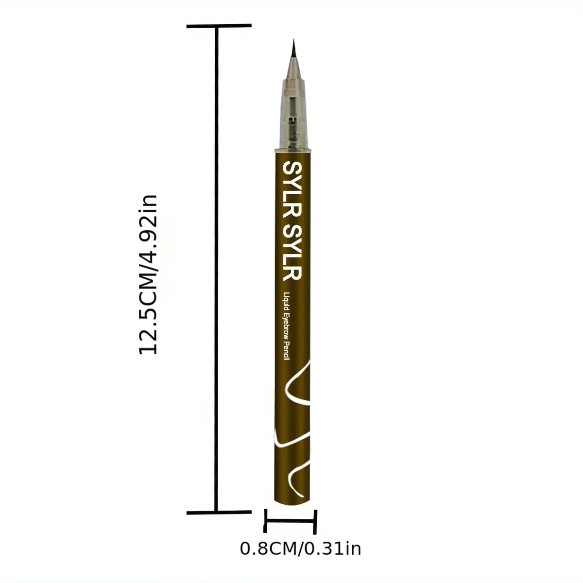 Blushimmer ultra fine eyebrow pen with long-lasting, smudge-proof, waterproof liquid formula and high pigmentation for easy application.