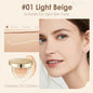 Blushimmer FOCALLURE waterproof matte foundation cushion with high coverage, smooth finish, and poreless, nutritious face makeup.
