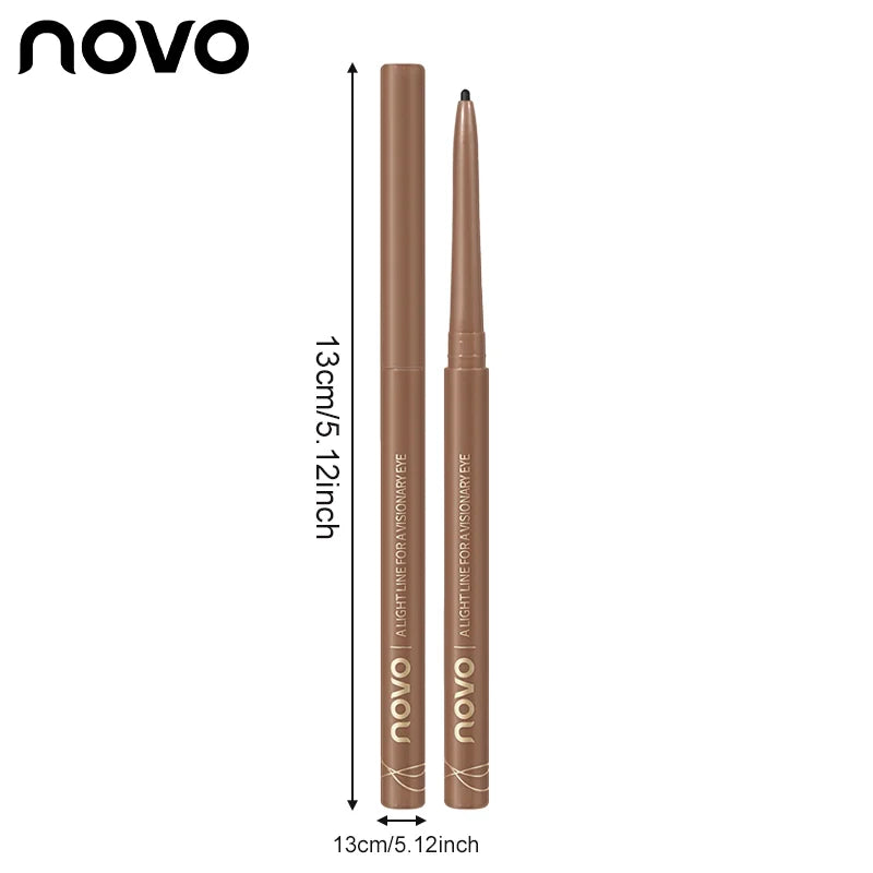 Waterproof Eyeliner Gel Pencil, Long Lasting and Smudge-Proof, Easy Twist Application For Bold, Create Perfect Eye Makeup