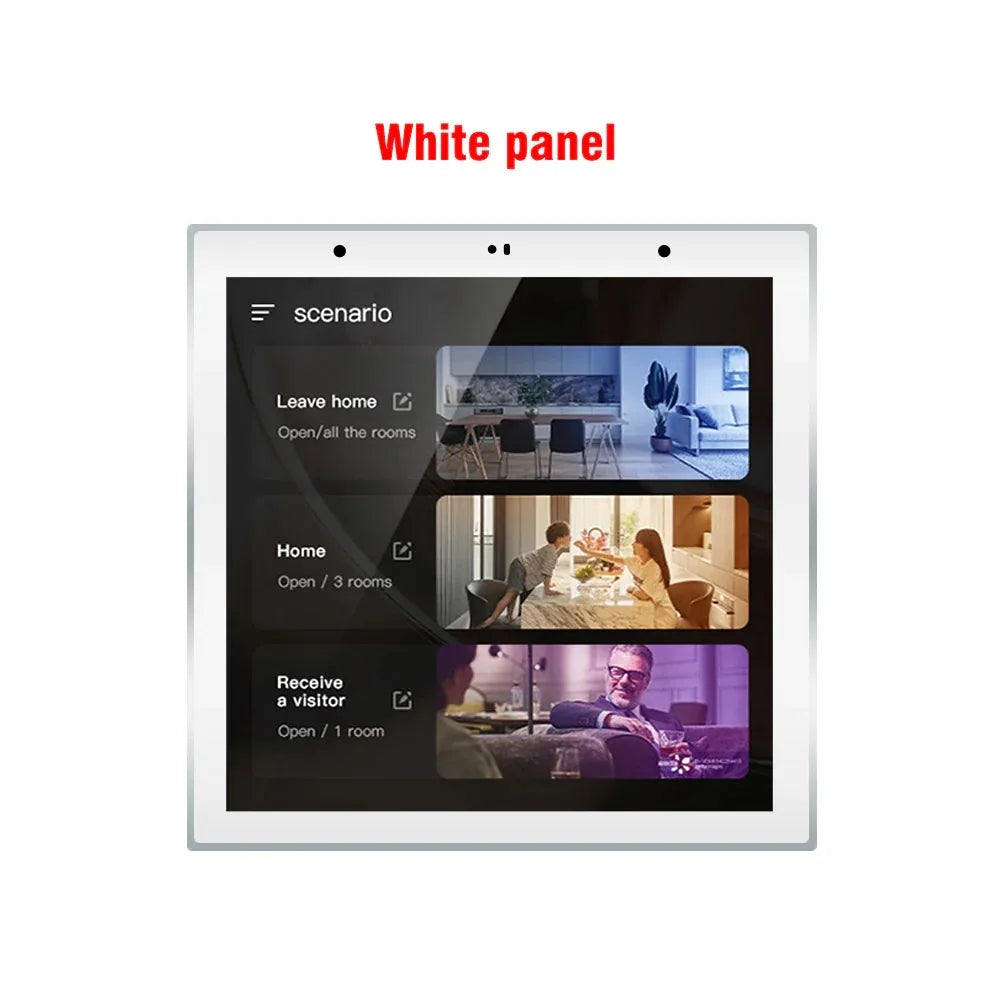 Tuya Smart Home 8-inch Multifunction Intelligent Control Touch Screen Background Music Host ZigBee Gateway Central Control Panel