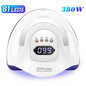 380W UV LED Lamp for Nail  84 LEDs Nail Dryer with Auto Sensor Quick-drying Manicure Lamp for Curing Nail Polish Nail Art Tools