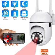 Digital 2MP Wireless Surveillance CCTV Camera Waterproof Color Night Vision HD Security Monitor Outdoor Wifi PTZ IP Cam
