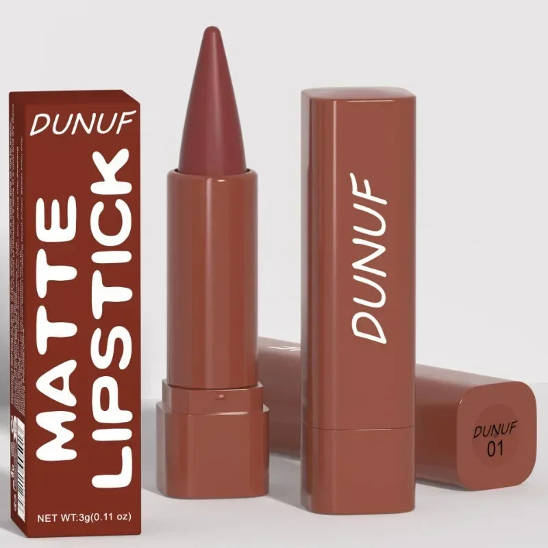 Blushimmer nude brown lip liner pencil with velvet matte finish, waterproof, non-stick lipstick for natural makeup lips.
