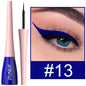 Blushimmer matte dark green waterproof liquid eyeliner pencil with ultra-thin tip and quick-dry, long-lasting eye makeup.