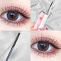 Blushimmer Ultra-Fine Brush Waterproof mascara with silk fibers, brown-black, lengthens and curls eyelashes with quick-dry matte finish.