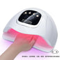 Blushimmer SUN X15 MAX high-power gel nail drying lamp with 66 LEDs, UV and LED light for fast gel polish curing.