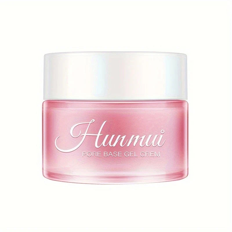Blushimmer matte finish gel pore base cream, hydrating facial primer with pore and wrinkle hiding, brightening makeup base.