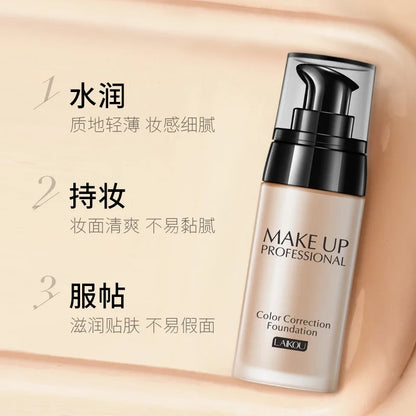 Blushimmer LAIKOU makeup base with liquid foundation, BB cream, concealer, and moisturizer in a 40g tube, waterproof and oil-control.