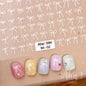 3D Small Bow Ribbon Bowknot Y2K Nail Sticker MIni Kawaii Japanese Adhesive Decals Nail Art Manicure Decorations DIY