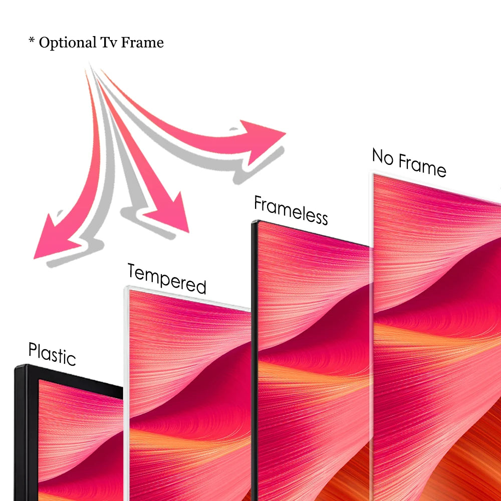 Smart TV  65 Inch 4K UHD 1080p Full HD Display with Wi-Fi Game Mode Professional Cinema Television for Home Use